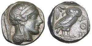 1 Tetradrachm Ancient Greece (1100BC-330) 銀 