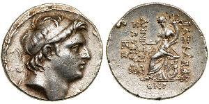 1 Tetradrachm 塞琉古帝国 (312 BC - 63 BC) 銀 Demetrius I Soter (185BC - 150BC)