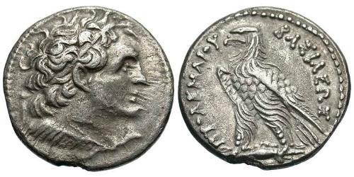 1 Tetradrachm 托勒密王國 (305 BC - 30 BC) 銀 Ptolemy V Epiphanes (210-181BC)