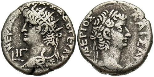 1 Tetradrachm 羅馬帝國 銀 Nero  (37- 68)