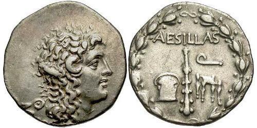 1 Tetradrachm 馬其頓王國 (808 BC - 168 BC) 銀 