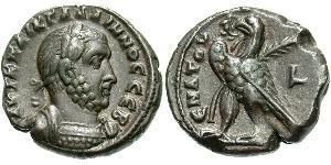 1 Tetradrachm 羅馬帝國 青铜 加里恩努斯