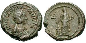 1 Tetradrachm 羅馬帝國 青铜 Otacilia Severa (244-249)