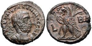 1 Tetradrachm 羅馬帝國 青铜 加里恩努斯