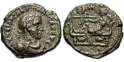 1 Tetradracma Imperio romano (27BC-395) Bronce Galieno (218-268)