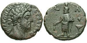 1 Tetradracma Imperio romano (27BC-395) Bronce Cómodo (161-192)