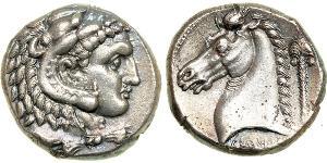 1 Tetradracma Antigua Grecia (1100BC-330) Plata 