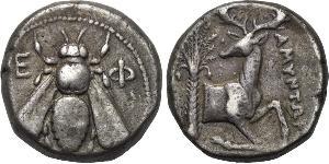 1 Tetradracma Antigua Grecia (1100BC-330) Plata 