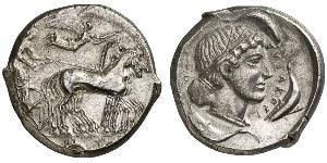 1 Tetradracma Antigua Grecia (1100BC-330) Plata 