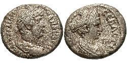 1 Tetradracma Imperio romano (27BC-395) Plata Adriano  (76 - 138) 