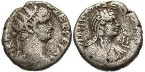 1 Tetradracma Imperio romano (27BC-395) Plata Nerón (37- 68)