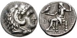 1 Tetradracma Imperio seléucida (312BC-63 BC) Plata Seleuco I Nicátor(358BC-281BC)