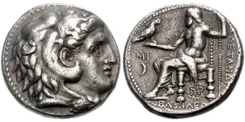 1 Tetradracma Imperio seléucida (312BC-63 BC) Plata Seleuco I Nicátor(358BC-281BC)