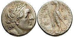 1 Tetradracma Período Helenístico (332BC-30BC) Plata Ptolomeo III Evergetes (282BC-222BC)
