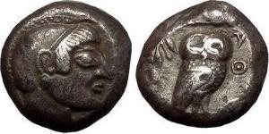 1 Tetradramma Grecia antica (1100BC-330) Argento 