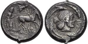 1 Tetradramma Grecia antica (1100BC-330) Argento 