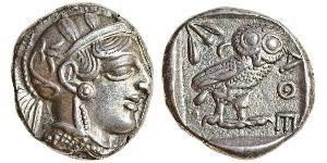 1 Tetradramma Grecia antica (1100BC-330) Argento 