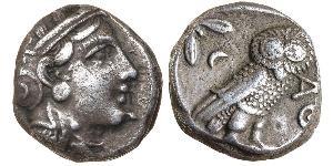 1 Tetradramma Grecia antica (1100BC-330) Argento 