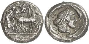 1 Tetradramma Grecia antica (1100BC-330) Argento 
