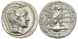 1 Tetradramma Grecia antica (1100BC-330) Argento 