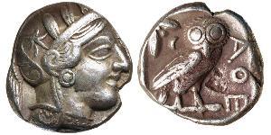 1 Tetradramma Grecia antica (1100BC-330) Argento 