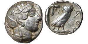 1 Tetradramma Grecia antica (1100BC-330) Argento 