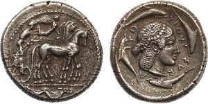 1 Tetradramma Grecia antica (1100BC-330) Argento 