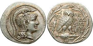 1 Tetradramma Grecia antica (1100BC-330) Argento 