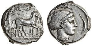 1 Tetradramma Grecia antica (1100BC-330) Argento 