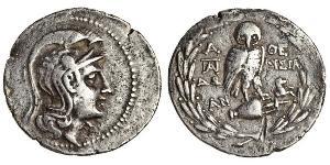 1 Tetradramma Grecia antica (1100BC-330) Argento 