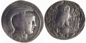 1 Tetradramma Grecia antica (1100BC-330) Argento 