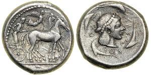 1 Tetradramma Grecia antica (1100BC-330) Argento 