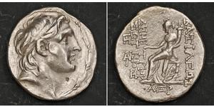 1 Tetradramma Seleucidi (312BC-63 BC) Argento Demetrius I Soter (185BC - 150BC)