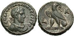1 Tetradramma Impero romano (27BC-395) Biglione Argento Gallieno (218-268)