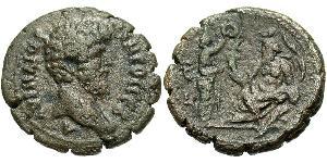 1 Tetradramma Impero romano (27BC-395) Biglione Argento Lucio Vero (130-169)
