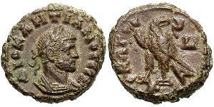 1 Tetradramma Impero romano (27BC-395) Bronzo Diocleziano (244-311)