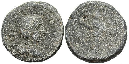 1 Tetradramma Impero romano (27BC-395)  Salonina (?-268)