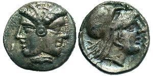 1 Tetrobol Grèce antique (1100BC-330) Argent 