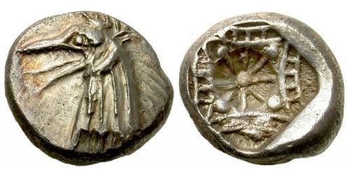 1 Tetrobol Grèce antique (1100BC-330) Argent 