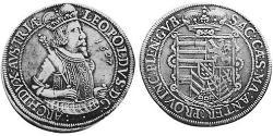 1 Thaler Alsace Argent Léopold V d