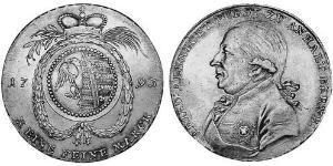 1 Thaler Anhalt-Bernbourg (1603 - 1863) Argent Frédéric-Albert d