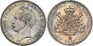 1 Thaler Anhalt-Dessau (1603 -1863) Argent Léopold IV d