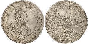 1 Thaler Augsbourg (1276 - 1803) Argent Ferdinand III, Holy Roman Emperor (1608-1657)