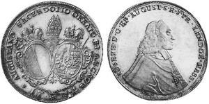 1 Thaler Augsbourg (1276 - 1803) Argent Joseph Ignaz Philipp von Hessen-Darmstadt (1699–1768)