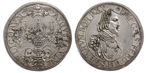 1 Thaler Augsbourg (1276 - 1803) Argent Ferdinand III, Holy Roman Emperor (1608-1657)