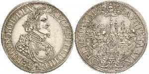 1 Thaler Augsbourg (1276 - 1803) Argent Ferdinand III, Holy Roman Emperor (1608-1657)