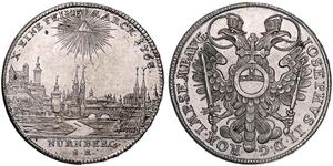 1 Thaler Free Imperial City of Nuremberg (1219 - 1806) Argent 