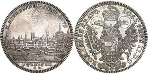 1 Thaler Free Imperial City of Nuremberg (1219 - 1806) Argent 