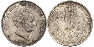 1 Thaler Grand-duché de Bade (1806-1918) Argent Louis Ier de Bade(1763 - 1830)