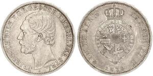 1 Thaler Grand-duché de Mecklembourg-Schwerin (1352-1918) Argent Frédéric-Guillaume de Mecklembourg-Strelitz